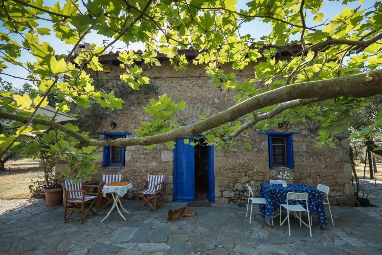 Mercouri Stone Cottage Korakokhórion 外观 照片